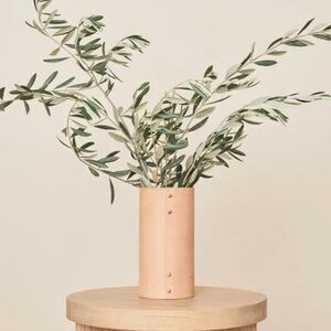 JENNI KAYNE 
Medium Leather Rivet Vase
$175